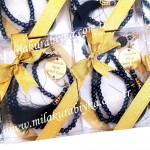 İsimli İnci Tesbih - Lacivert